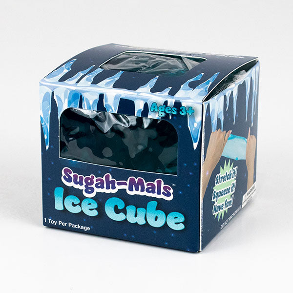 Sugah-Mals Ice Cube Sugar Stress Ball Squishy Fidget Toy (1pc) Color Ships Assorted Simple Sugah-Mals 