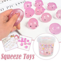 SugarSqueez UV Color-Changing Mini Animal Shaped Squishy Fidget Sugar Balls (20pc) Simple Exclusive 
