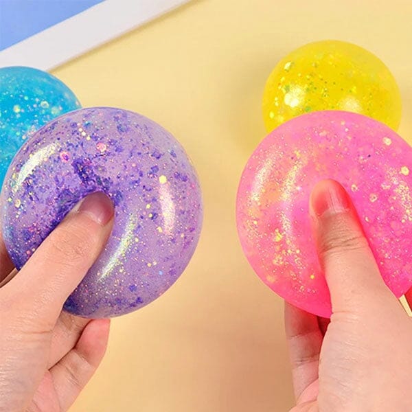 SugarSqueez Squishy Fidget Sugar Stress Ball (1pc) Assorted Colors Simple Showcase 