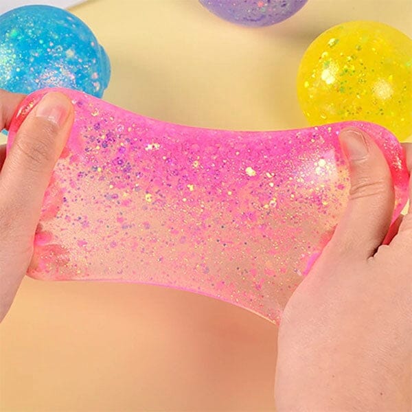 SugarSqueez Squishy Fidget Sugar Stress Ball (1pc) Assorted Colors Simple Showcase 