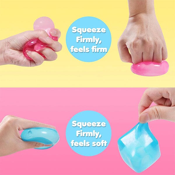 SugarSqueez Cube Squishy Fidget Sugar Stress Ball (1pc) Assorted Colors Simple SugarSqueez 
