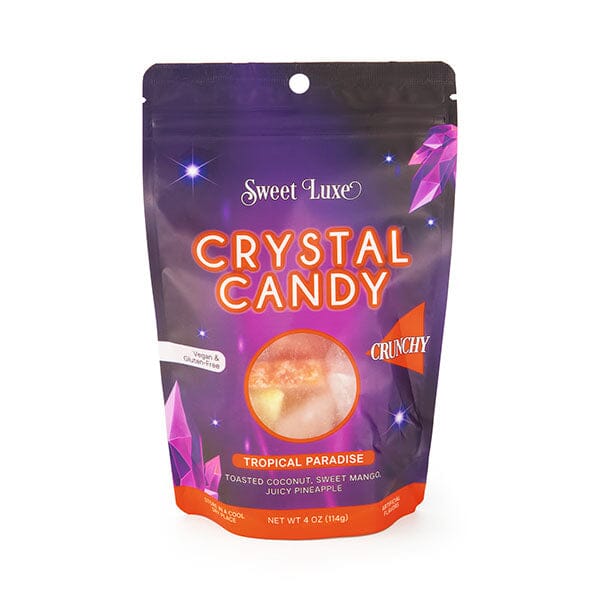 Sweet Luxe™ NEW Extra Crunchy Crystal Candy - Tropical Paradise Flavor Mix Simple Sweet Luxe™ 