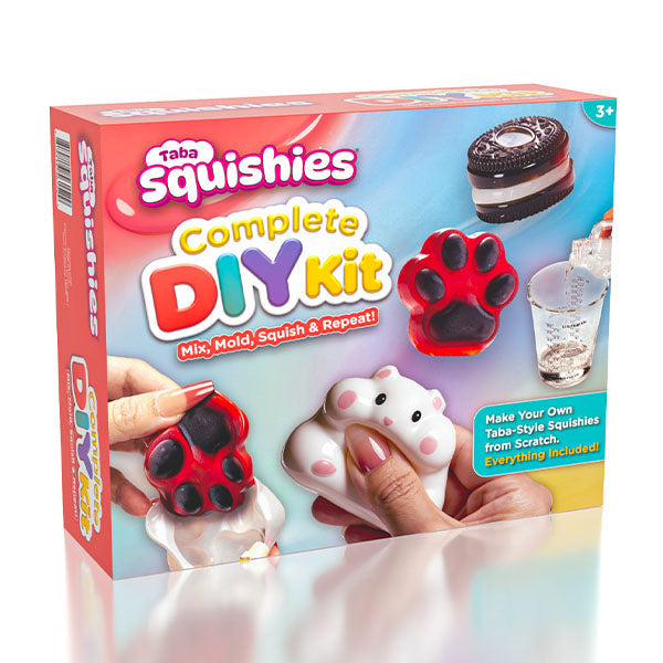 Taba Squishies® Complete DIY Kit (Includes 5 Molds) Make Your Own Fidget Toys!