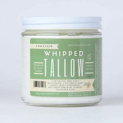 Lady May Tallow All-Natural Unscented Whipped Tallow Skin Cream (16oz) Simple Showcase 