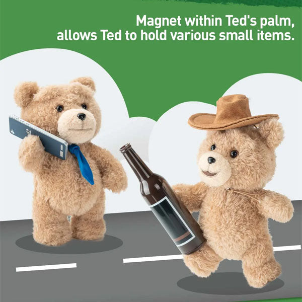 Pop Mart x Ted 2: Teddy Bear Action Series Posable Plush Keychain Blind Box (1pc)