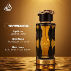 Lattafa Teriaq Intense Unisex Eau de Parfum Spray (3.4oz)