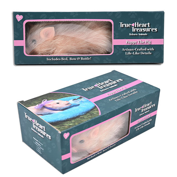 TrueHeart Treasures Reborn Animals: Realistic Mini Silicone Newborn Baby Animals (Multiple Styles)