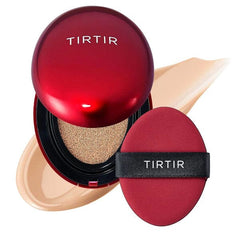 TIRTIR Korean "Mask Fit" Viral Red Cushion Semi-Matte Foundation (Multiple Shades) Simple Showcase 