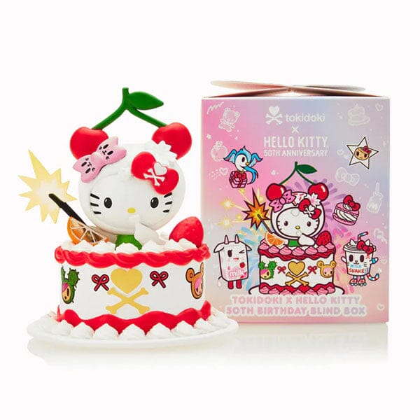 Tokidoki x Sanrio Hello Kitty & Friends 50th Anniversary Series Blind Box (1pc) Simple Hello Kitty 