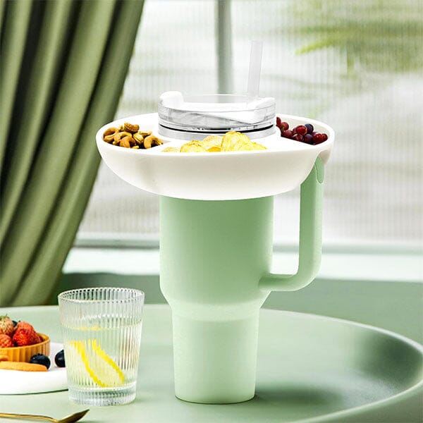 HydriEase Snack Bowl Accessory for 40oz Tumbler Cup Simple Showcase 
