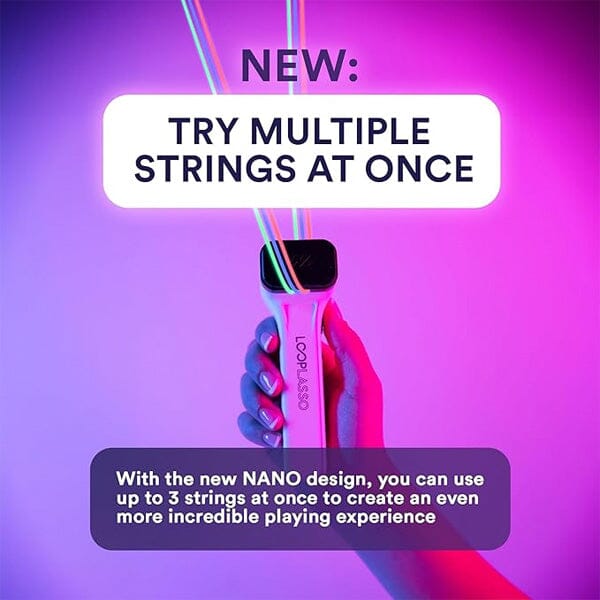 Loop Lasso® NANO: The Original Glow-in-The-Dark String Shooter Toy Simple Showcase 