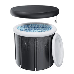 TubZero 2.5ft Tall Inflatable Ice Plunge Tub Simple Exclusive 