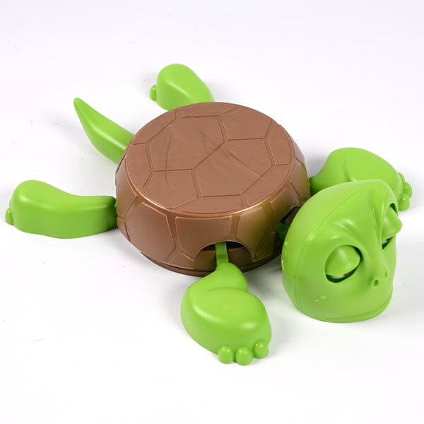 3D Treasures Turtle Coaster 3D Printed Water-Resistant Animated Drink Coaster Simple Exclusive 