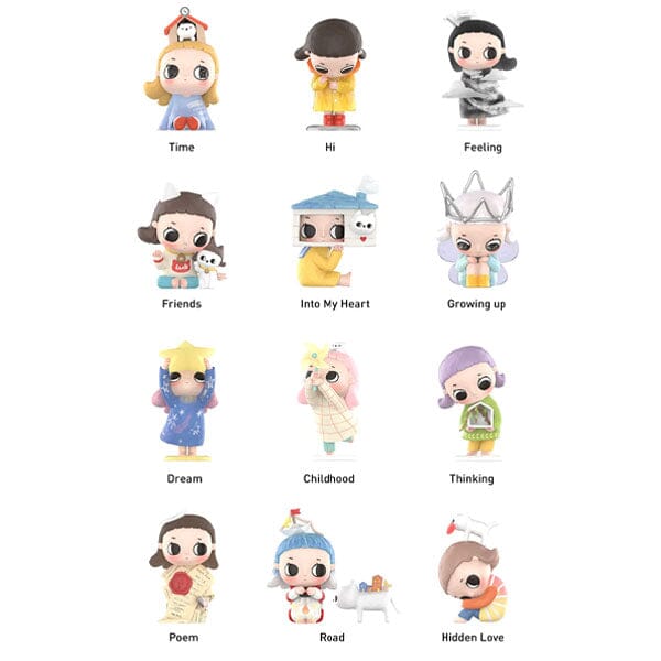 Pop Mart x Nyota: Growing Up By Your Way Series Collectible Figurine Blind Box (1pc) Simple Pop Mart 