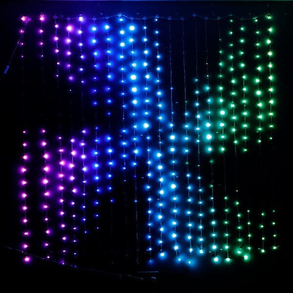 Pulsationz Bluetooth Programmable LED Curtain (6.4ft) | Pre-Order Preorder Showcase 