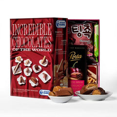 Universal Yums Mystery Snack Box: Incredible Chocolates of the World (9 Pieces) Simple Universal Yums 
