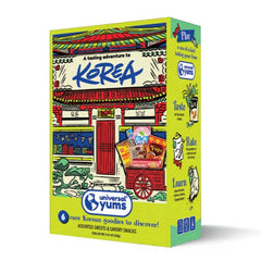 Universal Yums Mystery Snack Box: South Korea Candy Shoppe (6 Pieces) Simple Universal Yums 