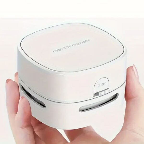 GearWaves: Mini Cube Desktop Vacuum Cleaner Simple Showcase 