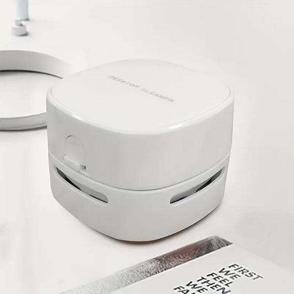 GearWaves: Mini Cube Desktop Vacuum Cleaner Simple Showcase 