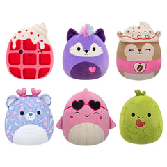Squishmallows Super Soft Plush Toys 7.5" Valentine's Day Squad 2026 Assortment A (1pc) Ships Assorted Simple Squishmallows 