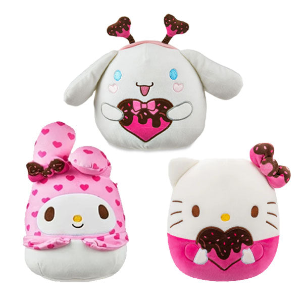 Squishmallows Super Soft Plush Toys 8" Sanrio Valentine's Day Squad (1pc) Ships Assorted