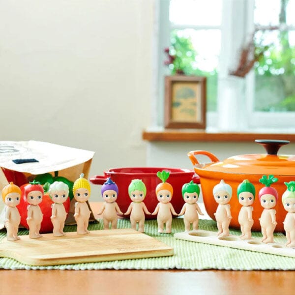Sonny Angel Collectable Mini Cherub Figurines Vegetable Series Blind Box (1pc) Simple Sonny Angel 