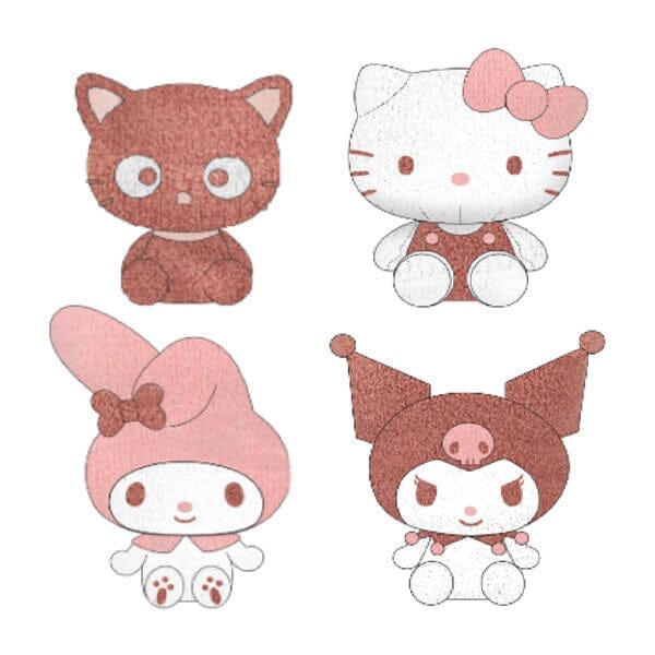 Hello Kitty And Friends: Premier Series 8" Velvet Plush Toys | Character Ships Asst. | Pre-Order Preorder Showcase 