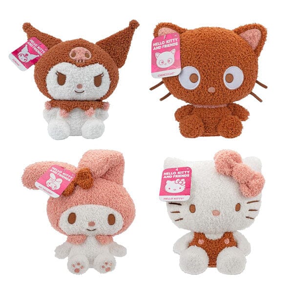 Hello Kitty And Friends: Premier Series 8" Velvet Plush Toys (Character Ships Asst.) Simple Showcase 