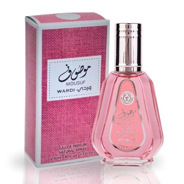 Mousuf Wardi By Ard Al Zaafaran Eau De Parfum Femme Fragrance Spray (50mL) Simple Showcase 