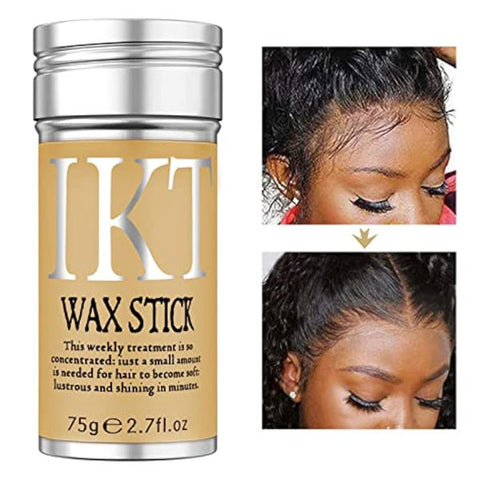 Hair Wax Stick By IKT Professional-Grade Hairstyling Moisturizing Wax (75g)
