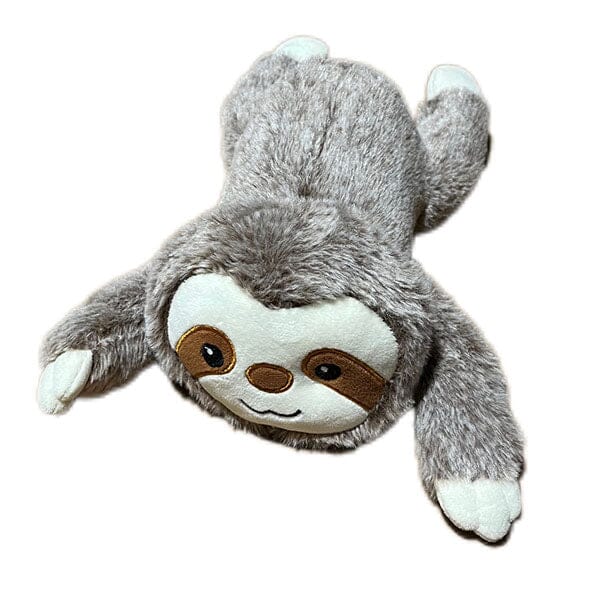 Soothin'Rascals Weighted Microwave Heated Calming Plush Toy (Multiple Styles) Simple Showcase "Snugglin' Sammy" the Sloth 