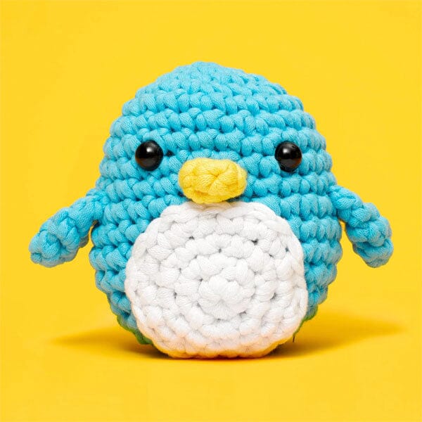 Woobles DIY Crochet Penguin Plush Toy Complete Kit Simple Showcase 