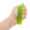 Flex Worm Green Squishy Fidget Toy (1pc) Multiple Sizes