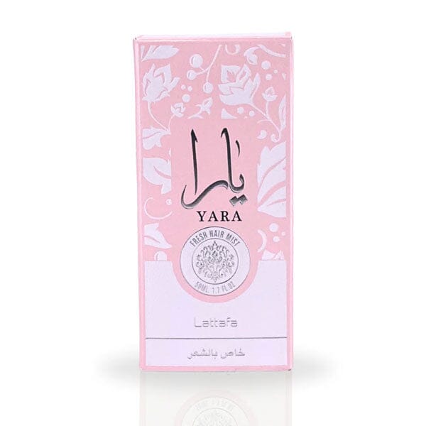 Yara Fresh Hair Mist by Lattafa Perfumes Femme Fragrance Spray (50mL) Simple Showcase 