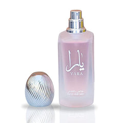 Yara Fresh Hair Mist by Lattafa Perfumes Femme Fragrance Spray (50mL) Simple Showcase 