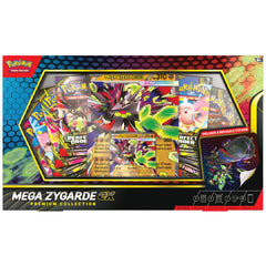 Pokémon TCG: Mega Zygarde ex Premium Collection Box (8 Booster Packs + 2 Bonus Promo Cards) Simple Pokémon 