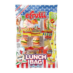 efrutti Gummy Candy Bags (12pc) | Multiple Styles Simple Showcase Lunch Bag 