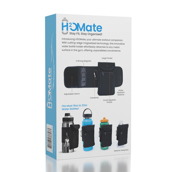 H2OMate Magnetic Water Bottle Sleeve Gym Accessory Pouch