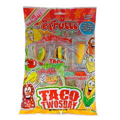 efrutti Gummy Candy Bags (12pc) | Multiple Styles Simple Showcase Taco Twosday bag 