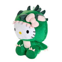 Hello Kitty Plush in Dinosaur Costume | 9.5" Simple Showcase 