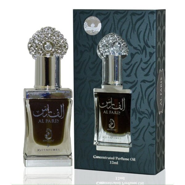 My Perfumes: Al Faris Concentrated Perfume Oil | Men's Valentine's Day Fragrance (12mL) Simple Showcase 