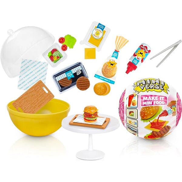  MGA's Miniverse Make It Mini Food Diner Series 1 Minis, Blind  Packaging, DIY, Resin Play, Collectors, 8+ : Toys & Games