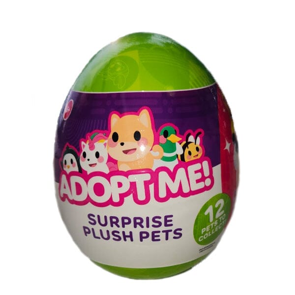 2023 ADOPT ME! Surprise Egg Plush Pets *1 Mystery Stuffed Animal & Code 