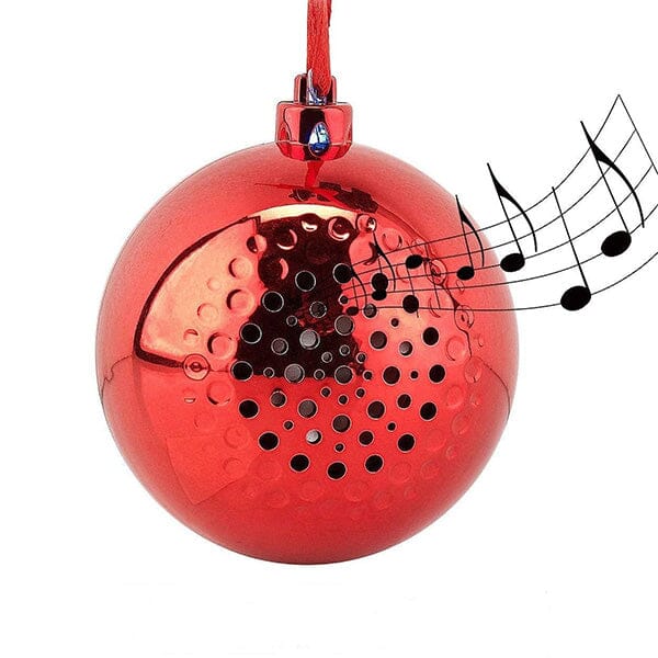 DecoTunes: 2-in-1 Christmas Ornament & Bluetooth Speaker Simple Showcase 