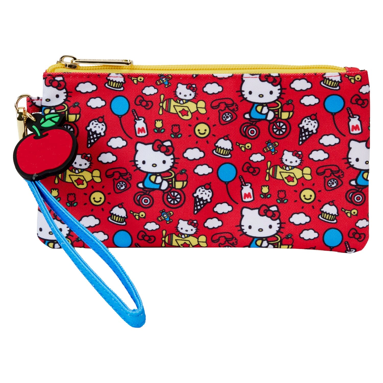 Loungefly x Hello Kitty 50th Anniversary: Classic AOP Nylon Pouch Wristlet | Pre-Order Preorder Showcase 