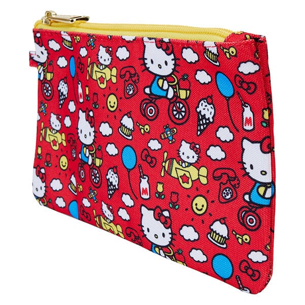 Loungefly x Hello Kitty 50th Anniversary: Classic AOP Nylon Pouch Wristlet | Pre-Order Preorder Showcase 