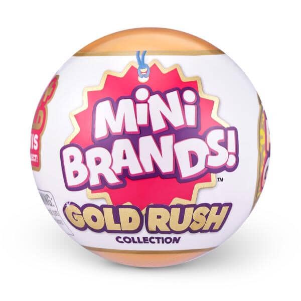 Zuru 5 Surprise Series 2 Mini Shopping Brands 4-pack Gold Capsule