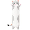 Extra Long Animal Plush Toy 4.5ft Body Pillow - Grey Tabby Cat