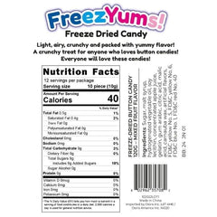 FreezYums! Freeze-Dried Button Candy (120g) Simple Showcase 