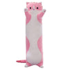 Long Animal Plush Toy Styles (3FT Long!) | Pink Tabby Cat